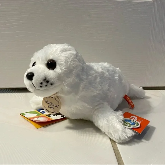Wild Republic white seal stuff animal - Picture 2 of 7